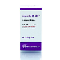 AUGMENTIN ES 642.9MG/5ML SUSP 100ML