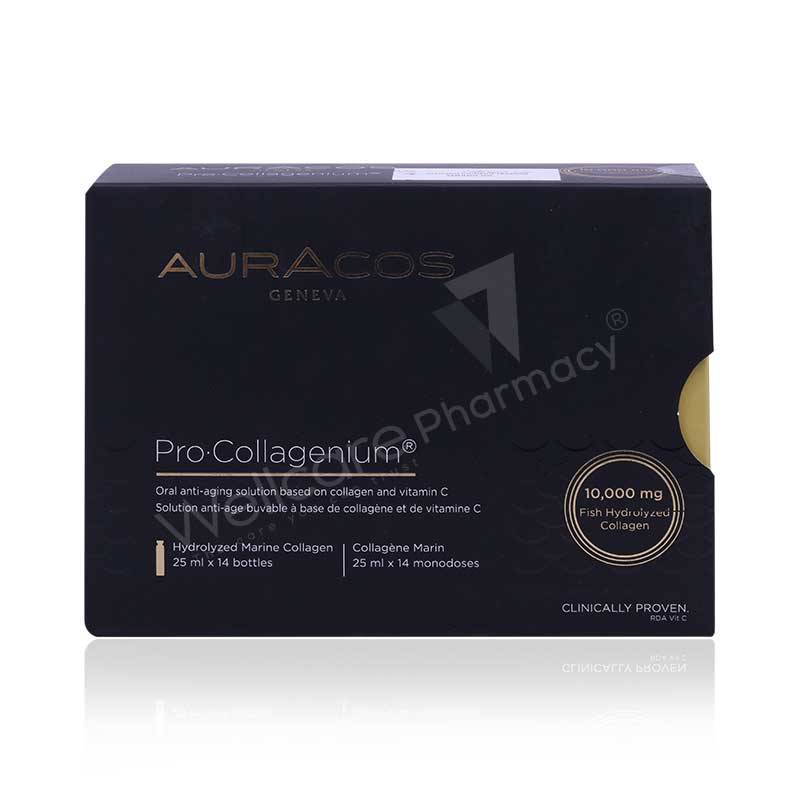 Auracos Pro-Collagenium Oral Anti-Aging Solution 25Ml 14'S Auracos Pro-Collagenium Oral Anti-Aging Solution 25Ml 14'S