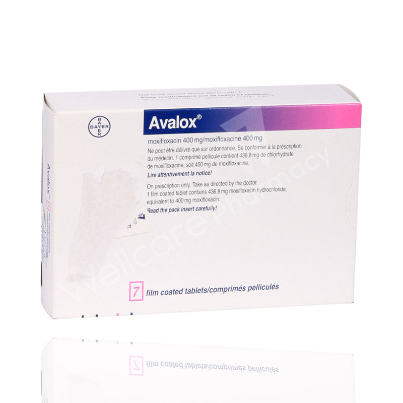 Avalox 400mg Tablets 7'S