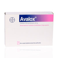 Avalox 400mg Tablets 7'S