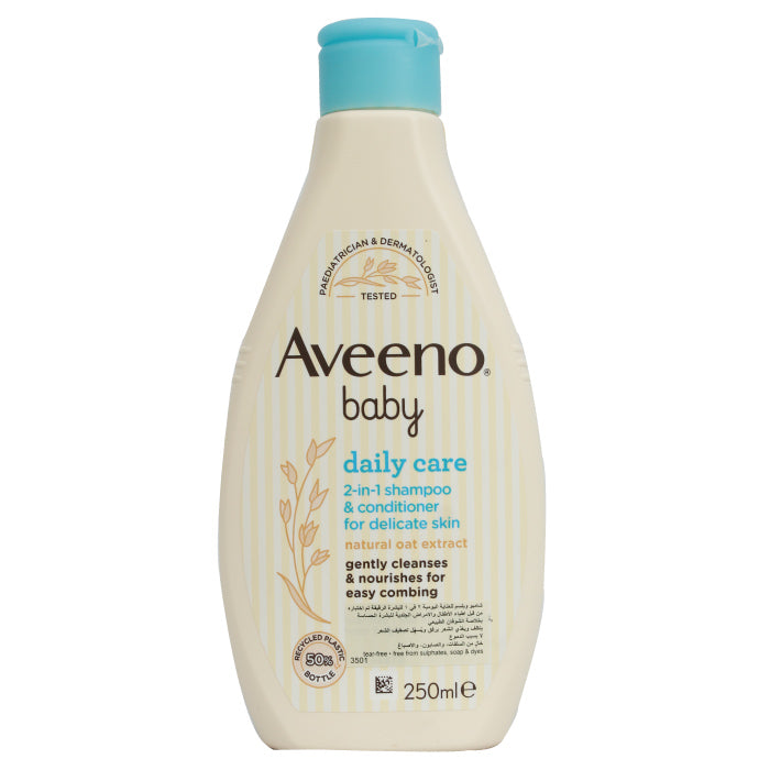 Aveeno Baby Daily Care 2-In-1 Shampoo & Conditioner 250ml