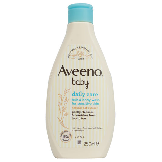 Aveeno Baby Daily Care Hair&Body Wash 250Ml