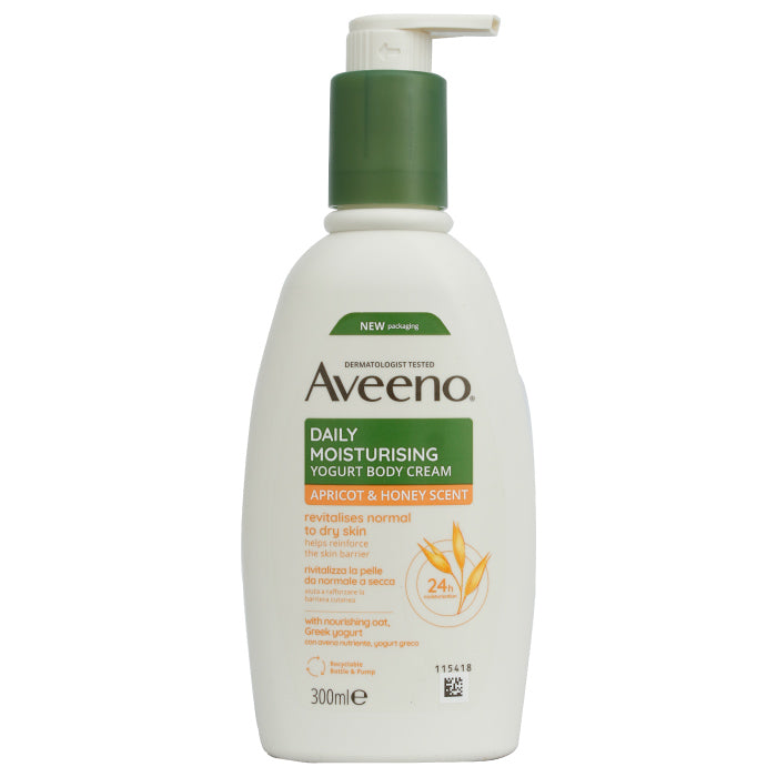 Aveeno Daily Moisturising Yogurt Body Cream 300ml Aveeno Daily Moisturising Yogurt Body Cream 300ml
