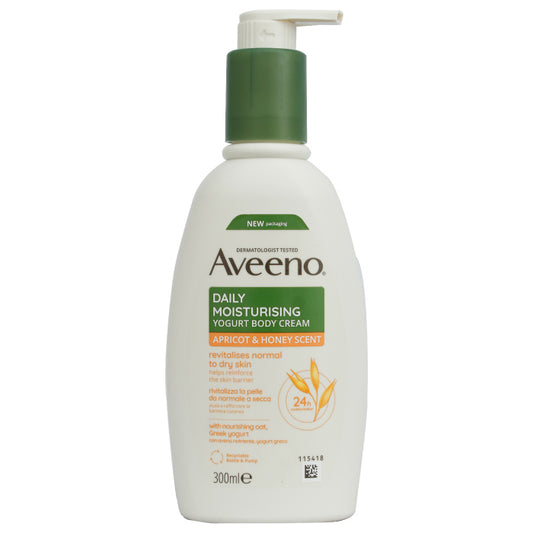Aveeno Daily Moisturising Yogurt Body Cream 300ml