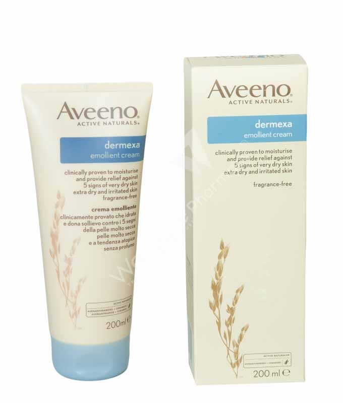 Aveeno Dermexa Emollient Cream 200ml Aveeno Dermexa Emollient Cream 200ml