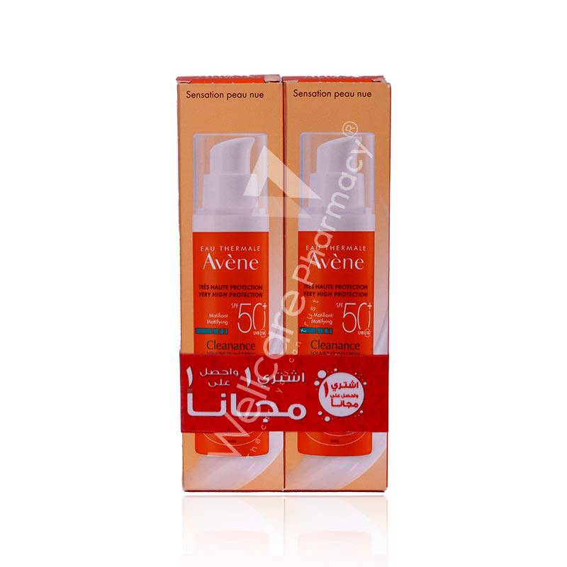 Avene 1+1 Cleanance Spf50 Cream 50Ml Avene 1+1 Cleanance Spf50 Cream 50Ml