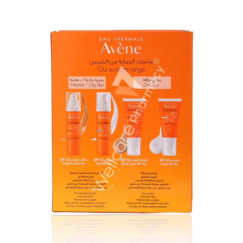 Avene 1+1  Spf50+ A/Oxidant Dry Touch Fluid 50Ml