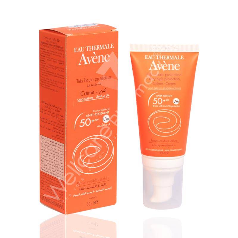 Avene Spf 50+ Uva Non Perfum Cream 50Ml - Wellcare Pharmacy