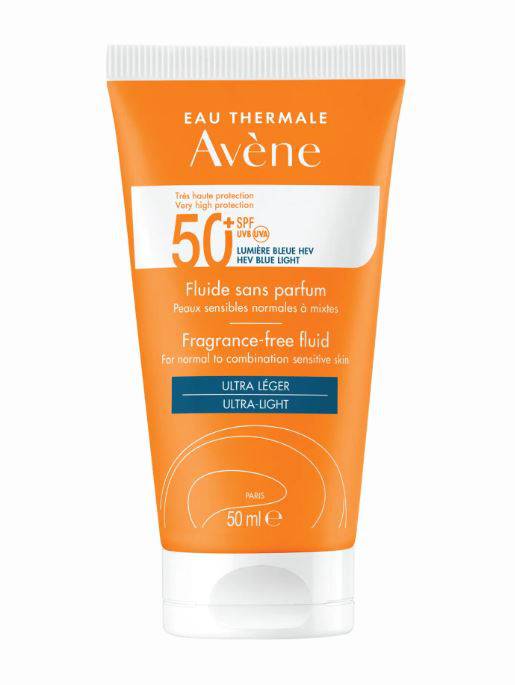 Avene  Spf50+ Antioxidant Fluid  Fragrance Free 50Ml