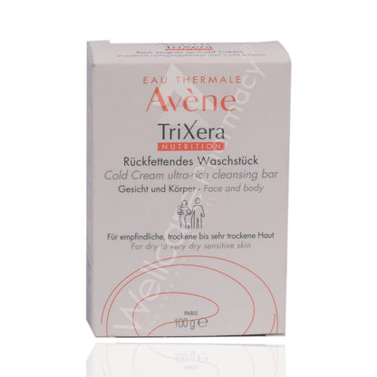Avene Trixera Cold Cream Cleansing Bar 100G