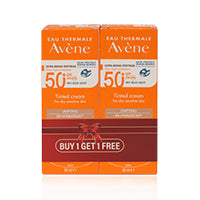 Avene Very High Protection Tinted Water Resistant Cream Spf 50+ 50ml 1+1