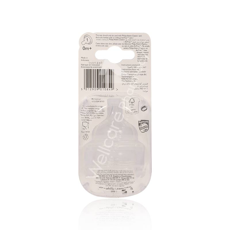 Avent Classic Plus Teats 2'S