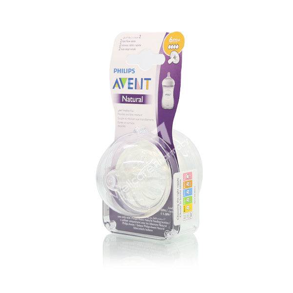 Avent Natural Fast Flow Teats 6Month+ Avent Natural Fast Flow Teats 6Month+