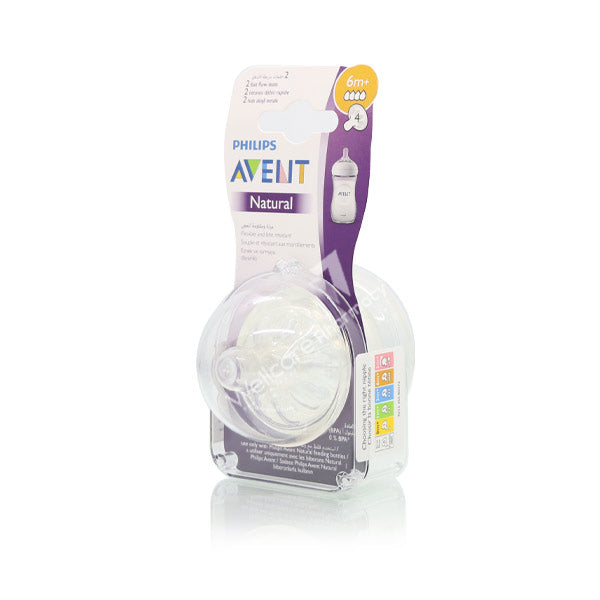Avent Natural Fast Flow Teats 6Month+