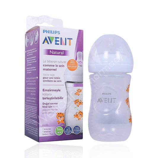 Avent Natural Feeding Bottle 260ml-Scf070/20