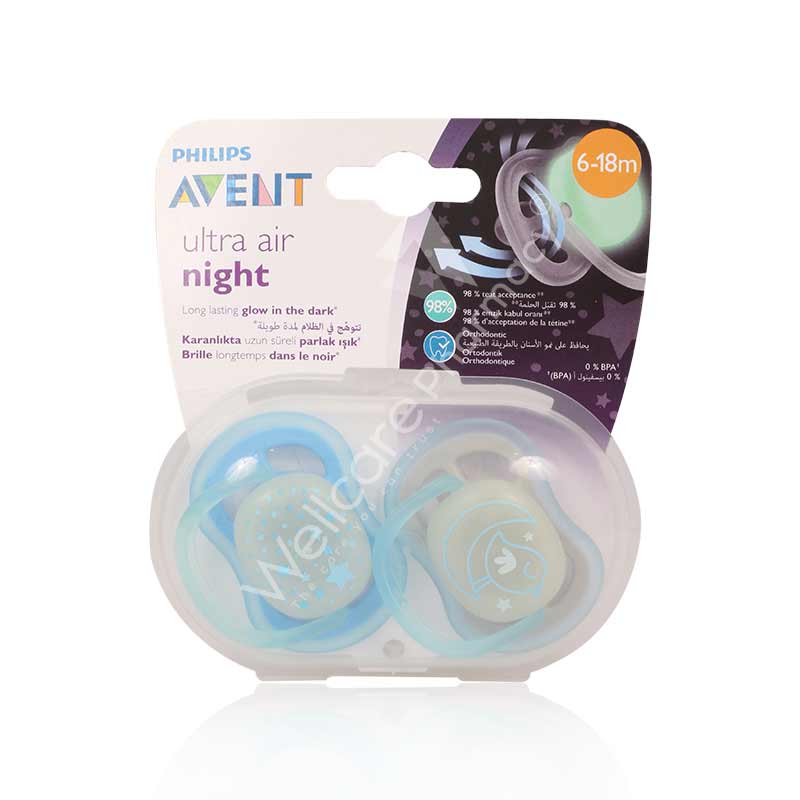 Avent Ultra Air Night Soother 6-18M 2'S