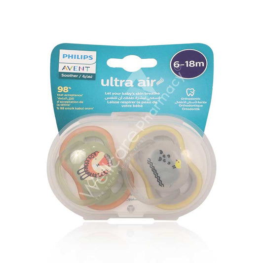 Avent Ultra Air Soother 6-18M 2'S