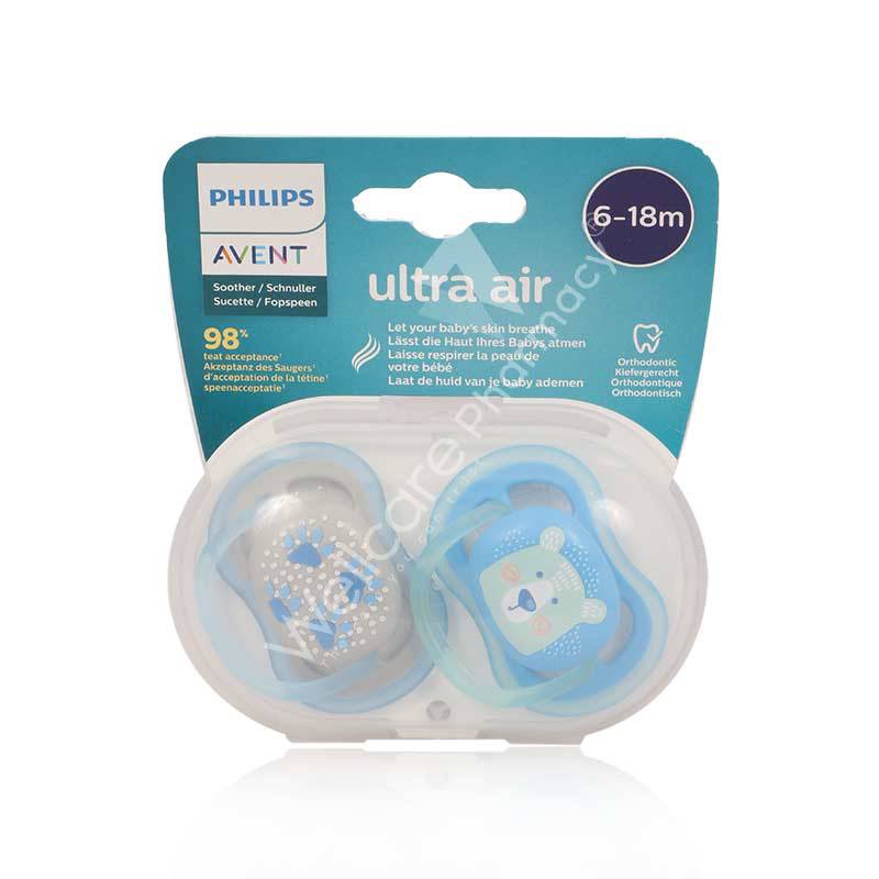 Avent Ultra Air Soother 6-18M 2'S Avent Ultra Air Soother 6-18M 2'S