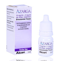 Azarga 10mg/Ml And 5mg Eye Drops Suspension 5ml