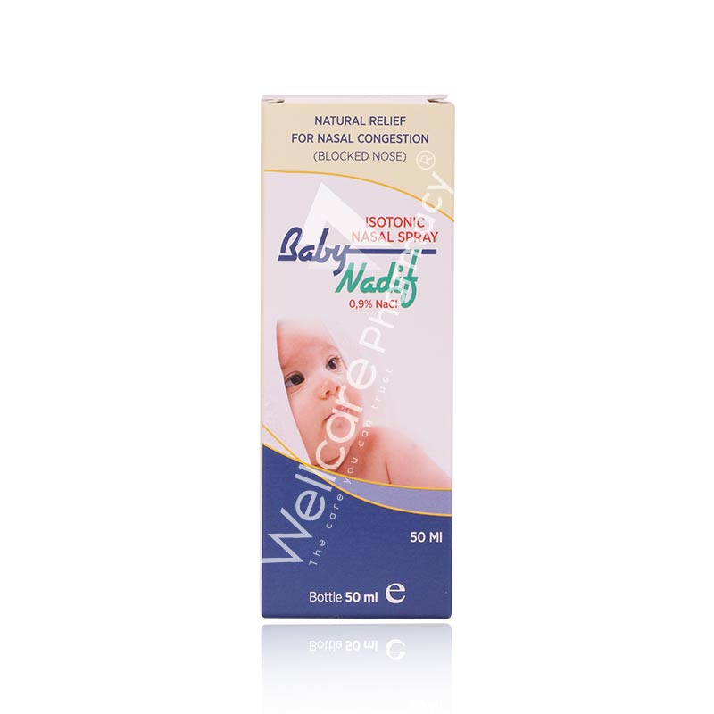 Baby Nadif Isotonic Nasal Spray 50Ml Baby Nadif Isotonic Nasal Spray 50Ml