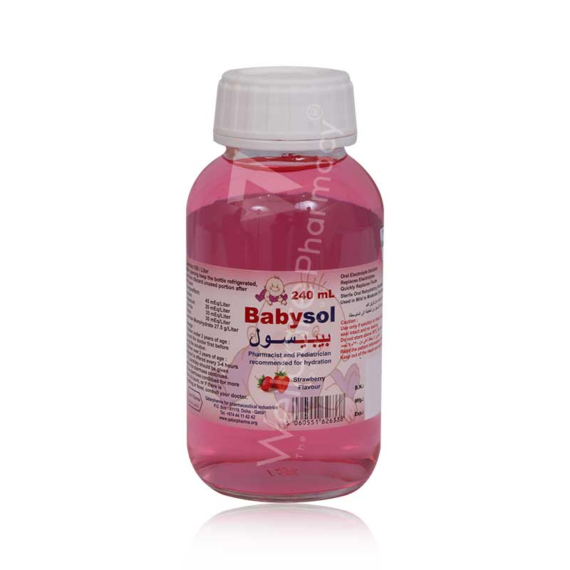Babysol Strawberry Flavour 240ml