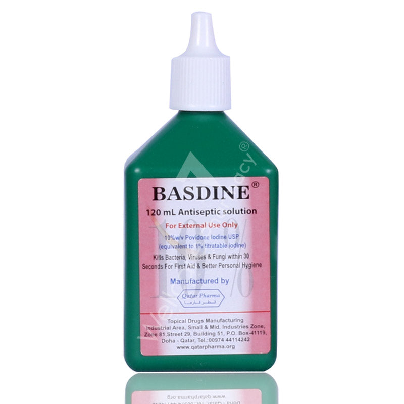 Basdine Antiseptic Solution 120ml