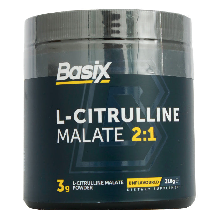 Basix L-Citrulline Malate 2:1 Powder Unflavoured 310g Basix L-Citrulline Malate 2:1 Powder Unflavoured 310g