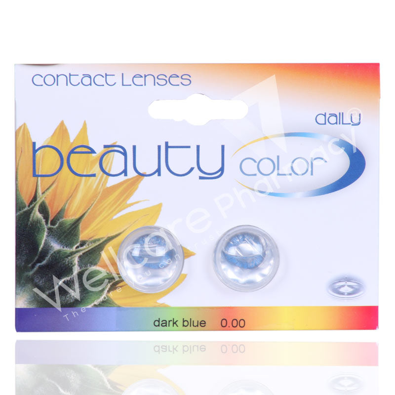 Beauty Daily Color Lens Dark Blue 2'S