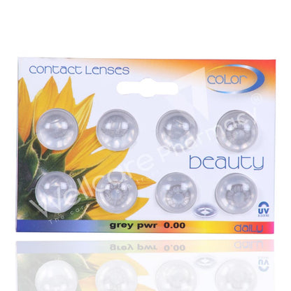 Beauty Daily Color Lens Pearl 8'S Gray