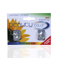 Beauty Monthly Color Lens Green 2'S