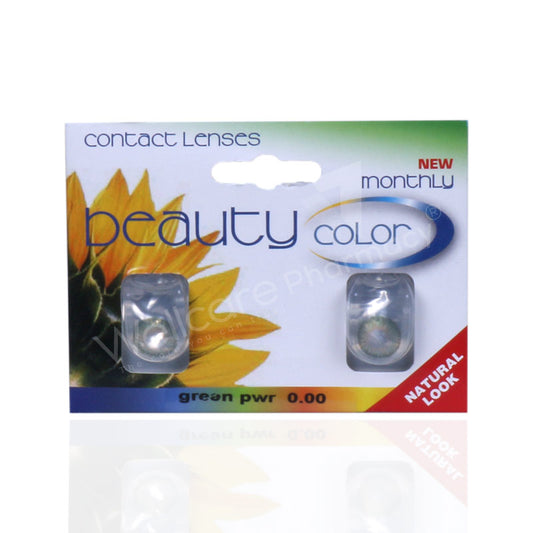 BEAUTY MONTHLY COLOR LENS GREEN 2'S