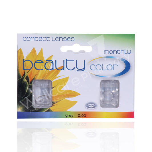 Beauty Monthly Color Lens Pearl 2'S Gray