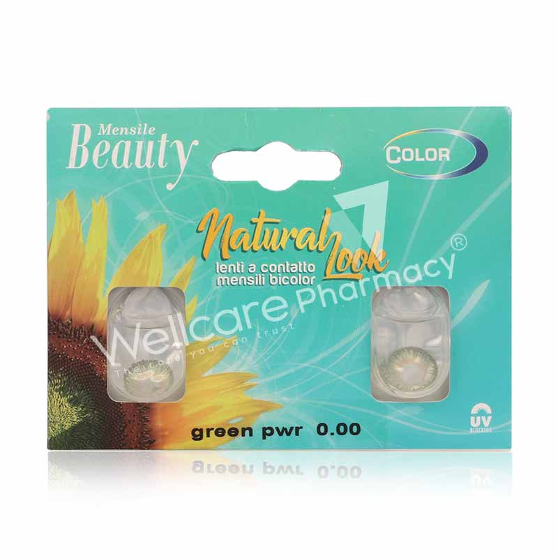Beauty Monthly Triple Color Lens Green 2'S