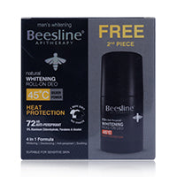 Beesline 1+1 Men'S Whitening Roll-On Deo Heat Protection 45°c 50ml