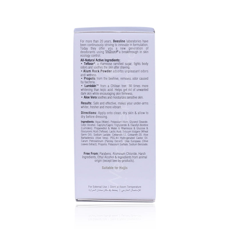 Beesline Whitening Deo Roll On Scent Free 50Ml