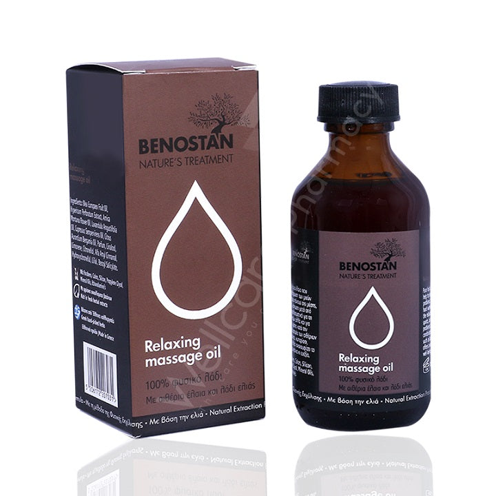 Benostan Relaxing Massage Oil 100Ml Benostan Relaxing Massage Oil 100Ml