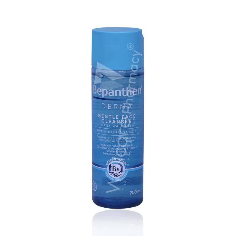 Bepanthen Derma Gentle Face Cleanser 200Ml Bepanthen Derma Gentle Face Cleanser 200Ml