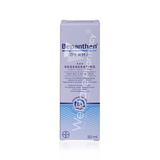 Bepanthen Derma Regenerating Night Face Cream 50Ml