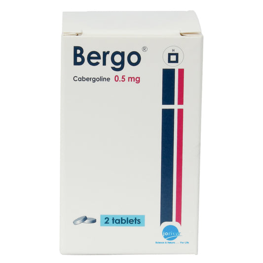 BERGO 0.5MG TABLETS 2'S