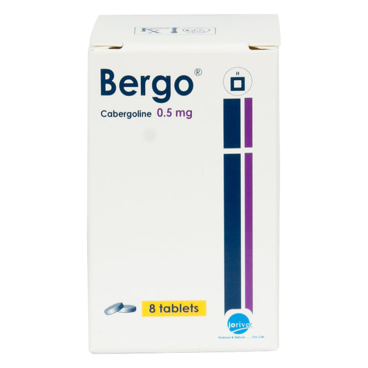 BERGO 0.5MG TABLETS 8'S