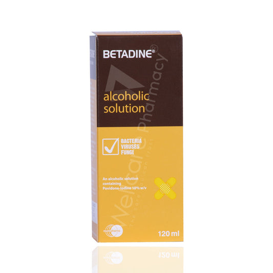 Betadine Alcoholic Solution 120Ml
