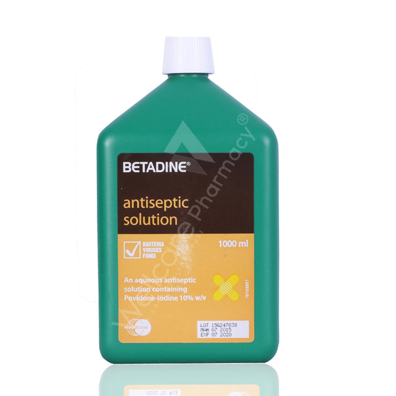 BETADINE ANTISEPTIC SOL. 1LTR BETADINE ANTISEPTIC SOL. 1LTR