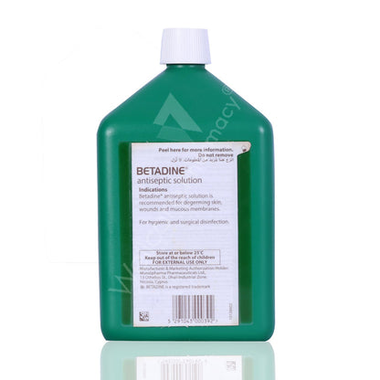 BETADINE ANTISEPTIC SOL. 1LTR - Wellcare Pharmacy