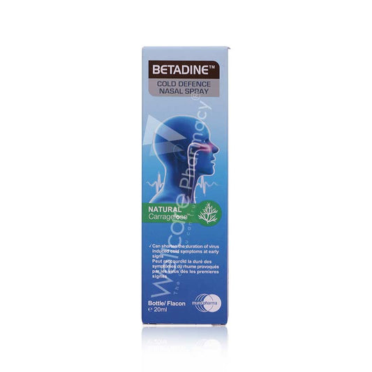 Betadine Cold Defence Nasal Spray 20Ml