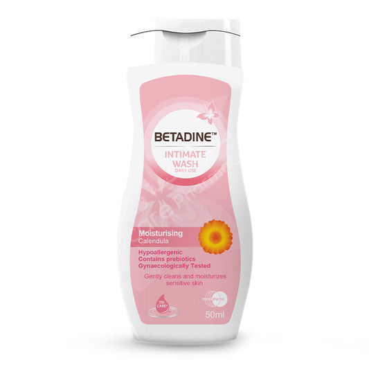 Betadine Intimate Wash Daily Moisturing Calendula 50Ml
