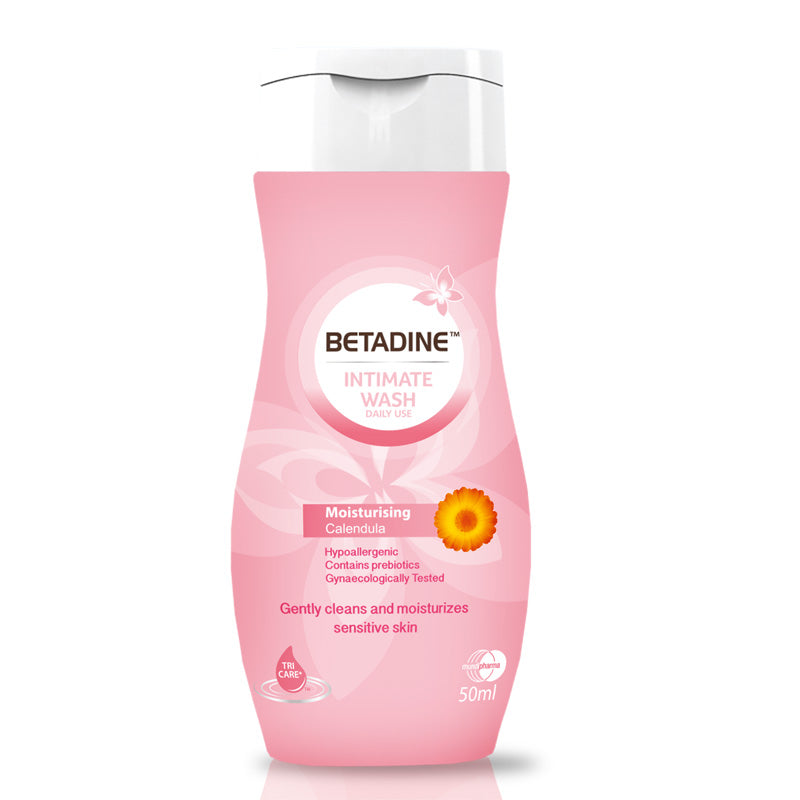 Betadine Intimate Wash Daily Moisturing Calendula 50Ml