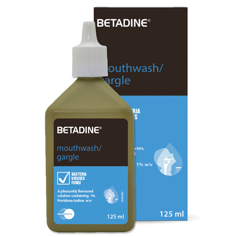 Betadine Mouth Wash 125ml