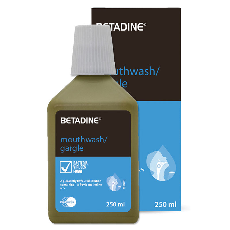 Betadine Mouthwash 250Ml Betadine Mouthwash 250Ml