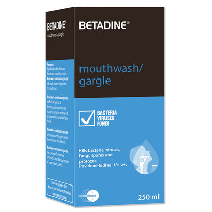 Betadine Mouthwash 250Ml