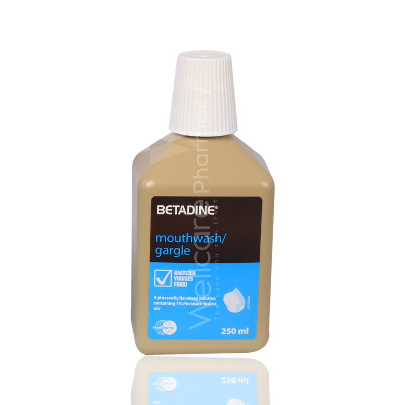Betadine Mouthwash 250Ml Betadine Mouthwash 250Ml